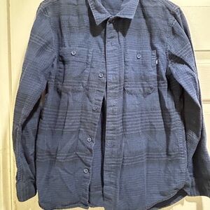 Vans Kids Blue Button Down Shirt